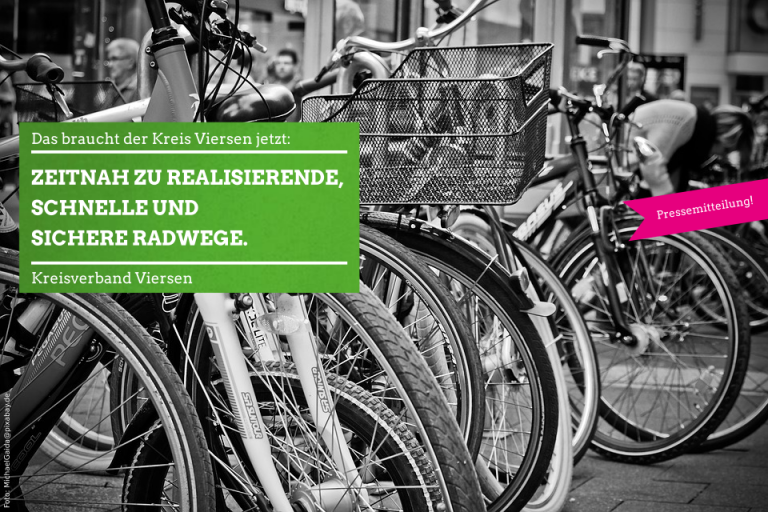 Das braucht der Kreis Viersen jetzt: Zeitnah zu realisierende, schnelle und sichere Radwege.